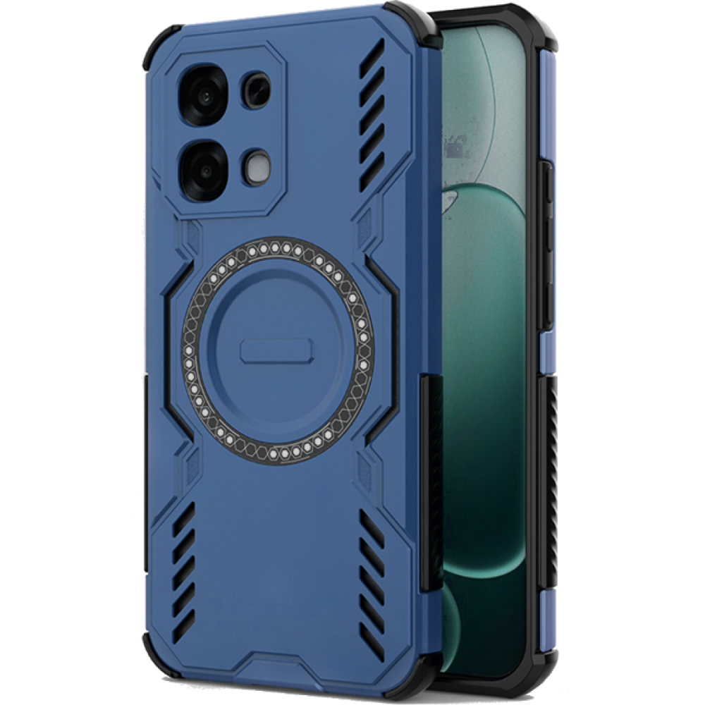 Θήκη Oppo A6 Pro Techsuit ArmorMag Ανθεκτική Σκληρή με MagSafe - Blue (5949419354814)