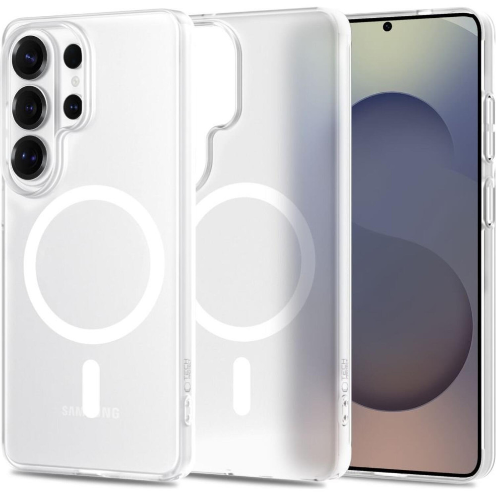 Θήκη Samsung Galaxy S26 Ultra Tech-Protect MagSlim Σκληρή Ημιδιάφανη με MagSafe - Matte / Ice (5906302390564)