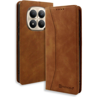 Θήκη Xiaomi Redmi Note 15 Pro 5G Bodycell Book Case Πορτοφόλι - Brown (5206015085550)