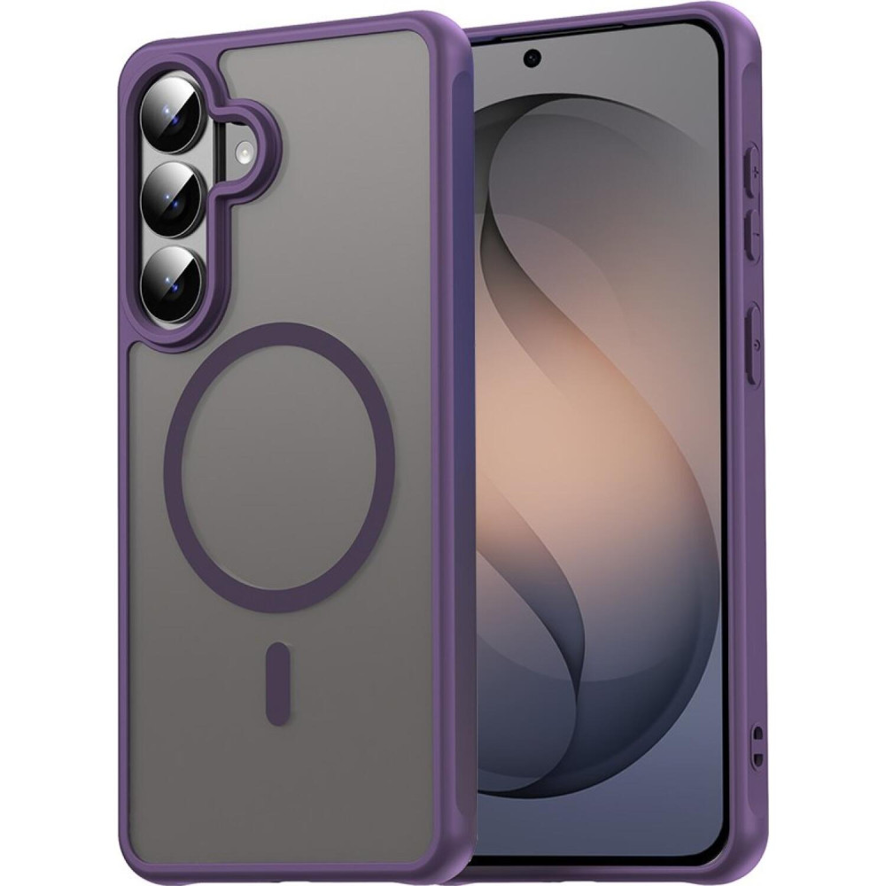 Θήκη Samsung Galaxy S26 Techsuit HaloFrost II MagSafe Σκληρή Ημιδιάφανη με MagSafe - Purple (5949419341975)