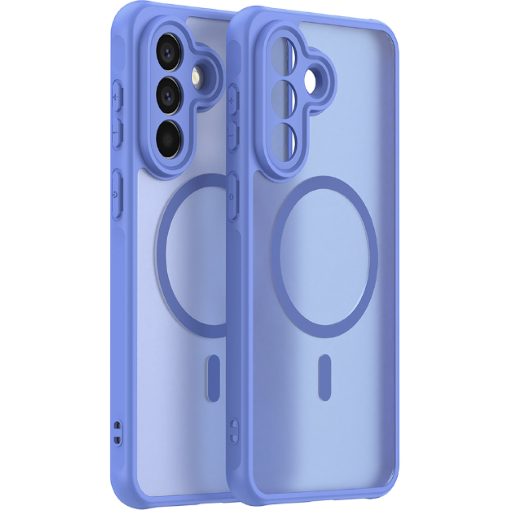 Θήκη Samsung Galaxy A57 Techsuit HaloFrost II MagSafe Σκληρή Ημιδιάφανη με MagSafe - Sky Blue (5949419352476)