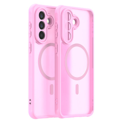 Θήκη Samsung Galaxy A57 Techsuit HaloFrost II MagSafe Σκληρή Ημιδιάφανη με MagSafe - Pink (5949419352490)