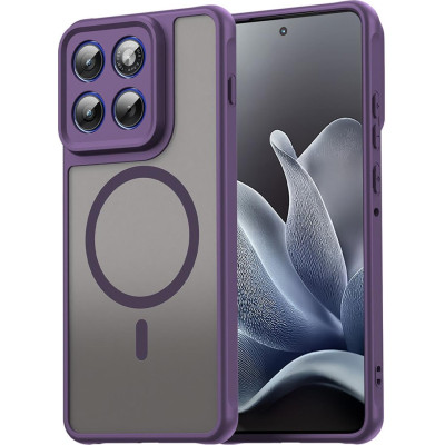 Θήκη Motorola Edge 70 Techsuit HaloFrost II MagSafe Σκληρή Ημιδιάφανη με MagSafe - Purple (5949419348431)