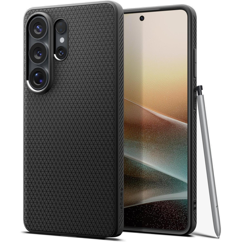 Θήκη Samsung Galaxy S26 Ultra Spigen Liquid Air MagFit Ανθεκτική Σιλικόνης με MagSafe - Matte Black (ACS10674)