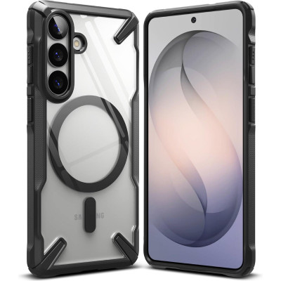 Θήκη Samsung Galaxy S26 Ringke Fusion X Magnetic Σκληρή με MagSafe - Black (8800328815636)