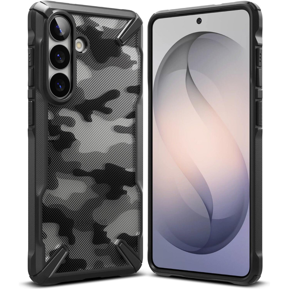 Θήκη Samsung Galaxy S26 Ringke Fusion X Ανθεκτική Σκληρή - Camo Black (8800328815605)