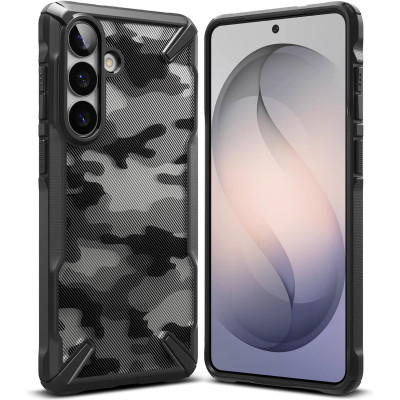 Θήκη Samsung Galaxy S26 Ringke Fusion X Ανθεκτική Σκληρή - Camo Black (8800328815605)