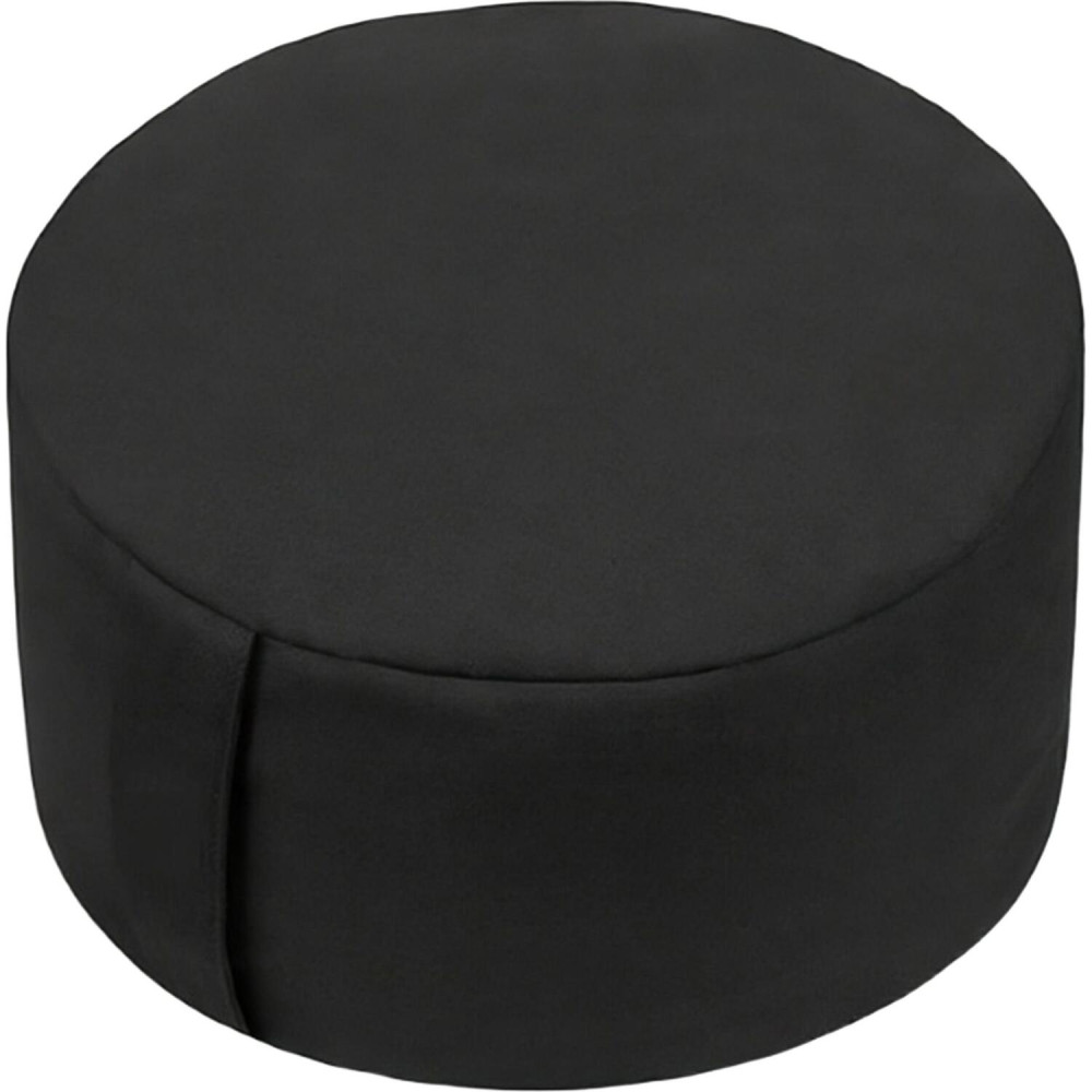 Μαξιλάρι Γιόγκα / Διαλογισμού Relaxdays Yoga Meditation Cushion Στρογγυλό από Βαμβάκι & Φαγόπυρο 13 x 33 cm - Black (10051170_46)