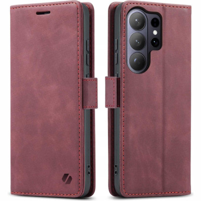 Θήκη Samsung Galaxy S26 Ultra Spacecase Wallet Πορτοφόλι - Red (5905719139919)