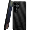 Θήκη Samsung Galaxy S26 Ultra Nekit Fiber Σκληρή με MagSafe Aramid Fiber 1mm 1500D Kevlar - Black (8719246543050)