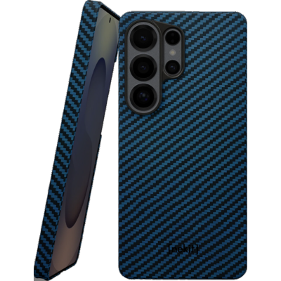 Θήκη Samsung Galaxy S26 Ultra Nekit Fiber Σκληρή με MagSafe Aramid Fiber 1mm 1500D Kevlar - Blue (8719246543067)