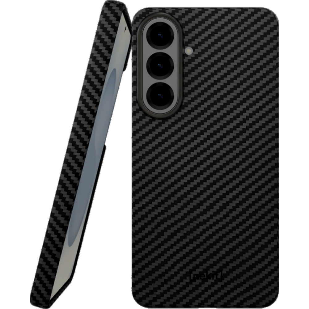 Θήκη Samsung Galaxy S26 Nekit Fiber Σκληρή με MagSafe Aramid Fiber 1mm 1500D Kevlar - Black (8719246543036)