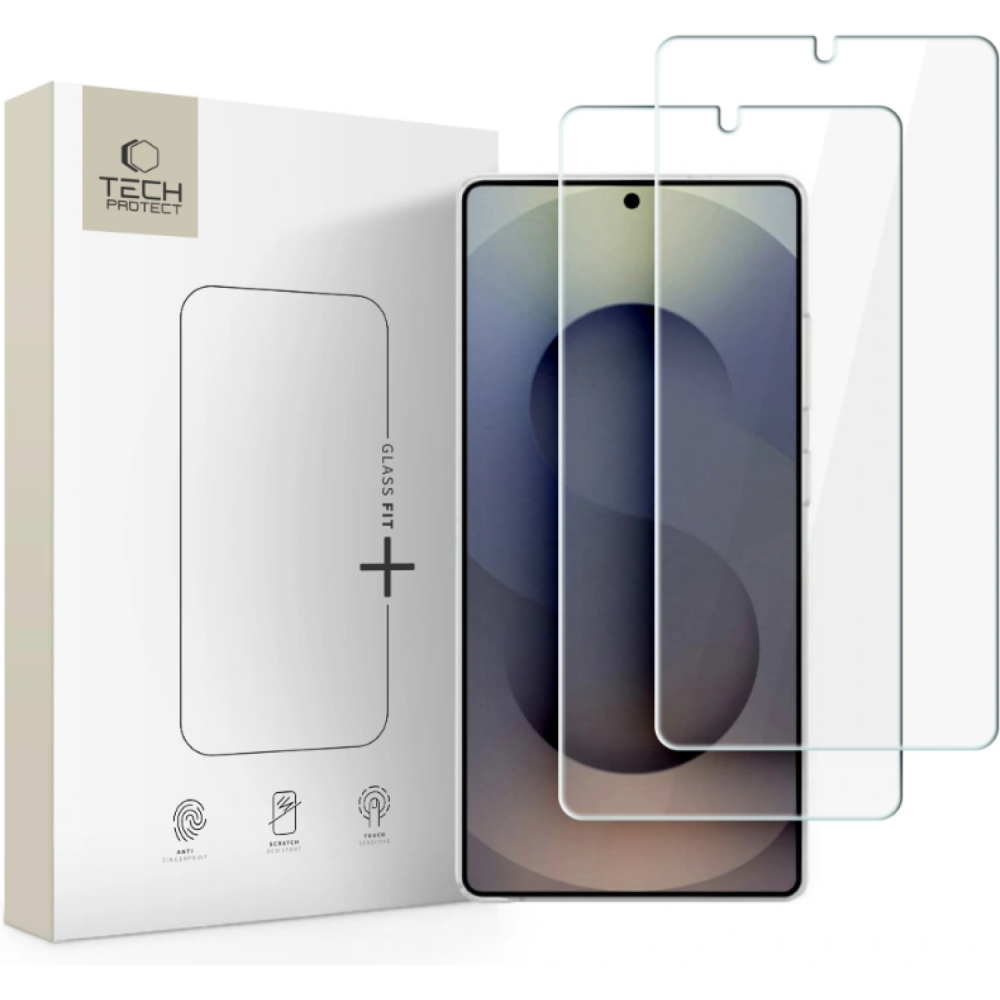 Tempered Glass Samsung Galaxy S26 Ultra Tech-Protect Glass Fit+ Αντιχαρακτικό Γυαλί Προστασίας Οθόνης 2 Τεμάχια - Clear (5906302353187)