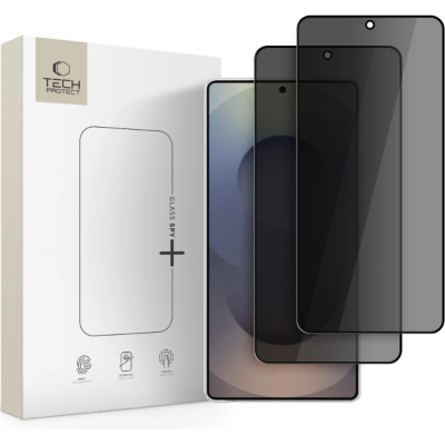 Tempered Glass Samsung Galaxy S26 Ultra Tech-Protect Glass Spy+ Privacy Full Face Αντιχαρακτικό Γυαλί Προστασίας Απορρήτου Οθόνης 2 Τεμάχια - Black (5906302332724)