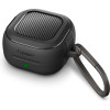 Θήκη Samsung Galaxy Buds 4 / 4 Pro Spigen Rugged Armor Ανθεκτική Σιλικόνης - Matte Black (ACS11200)