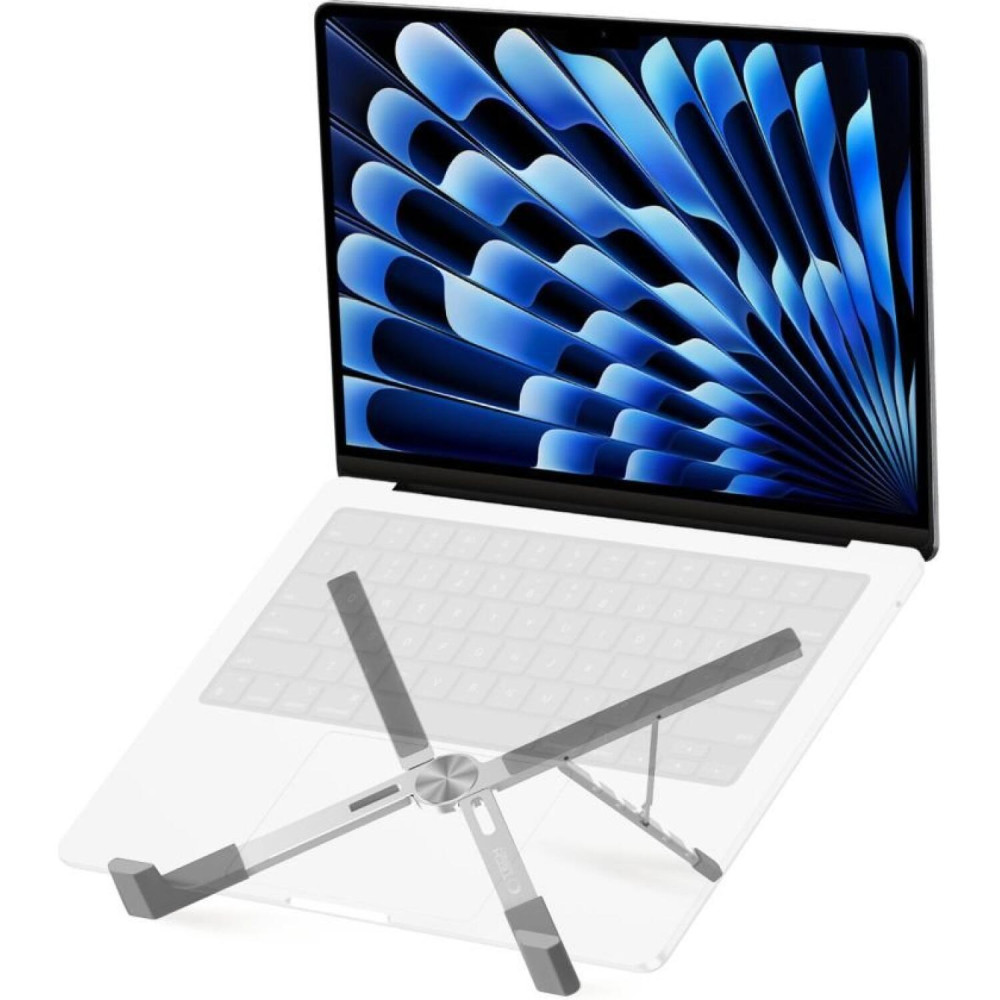 Βάση Στήριξης Tech-Protect ULS300 Universal Stand Ρυθμιζόμενη Βάση για Laptop έως 16" - Silver (5906302309894)