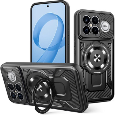 Θήκη Xiaomi Poco F8 Ultra Techsuit RuggedCam Ανθεκτική με KickStand & MagSafe - Black (5949419355477)