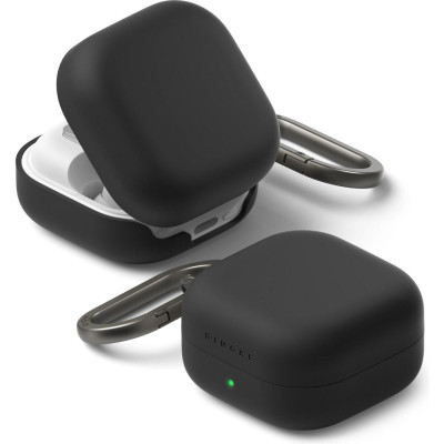 Θήκη Samsung Galaxy Buds 4 / 4 Pro Ringke Silicone Σκληρή - Black (8800328816763)