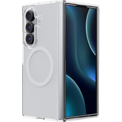 Θήκη Samsung Galaxy Z Fold7 Uniq LifePro Xtreme MagClick Ανθεκτική Σκληρή με MagSafe - Clear (UNIQ-GZFOLD7HYB-LPRXMCLR)