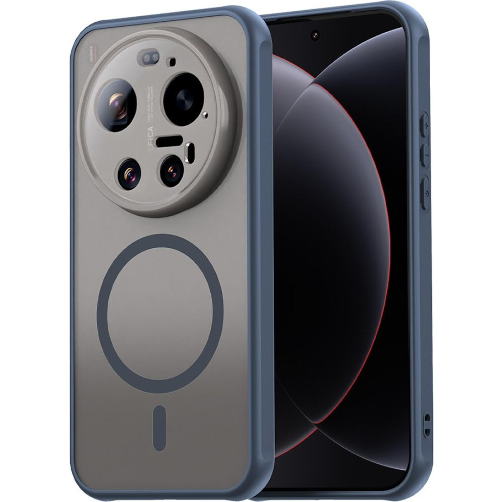 Θήκη Xiaomi 17 Ultra Techsuit HaloFrost II MagSafe Σκληρή Ημιδιάφανη με MagSafe - Navy Blue (5949419361768)