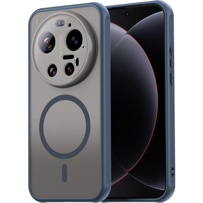 Θήκη Xiaomi 17 Ultra Techsuit HaloFrost II MagSafe Σκληρή Ημιδιάφανη με MagSafe - Navy Blue (5949419361768)