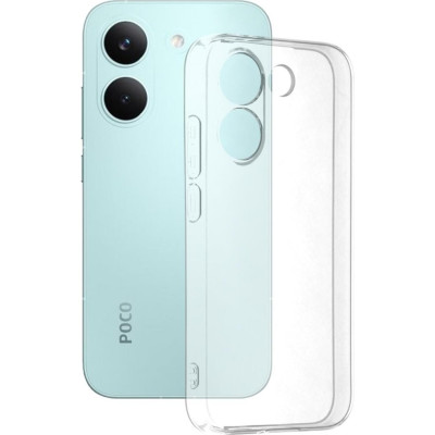 Θήκη Xiaomi Poco X8 Pro Techsuit Clear Silicone Διάφανη Σιλικόνης - Transparent (5949419360976)