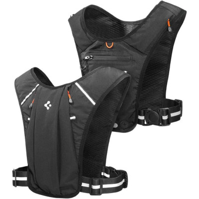 Γιλέκο Τρεξίματος Spigen A720 Dynamic Shield Running Vest Ανακλαστικό για Smartphones / Κινητά έως 6.9" M-L - Black (AMP07603)