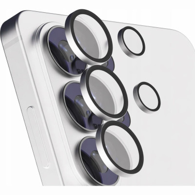 Tempered Glass Samsung Galaxy S26 Ultra Spacecase QuickFit Camera Glass Αντιχαρακτικό Γυαλί Προστασίας για Φακό Κάμερας 2 Τεμάχια - Silver (5905719139339)