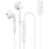 Recci REP-L28 - Ενσύρματα Handsfree Ακουστικά Lightning - White (6955482503751)