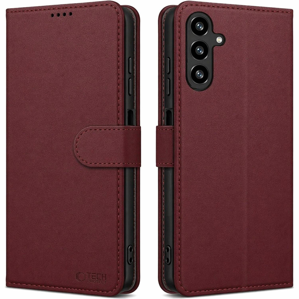 Θήκη Samsung Galaxy A17 / A26 Tech-Protect Wallet Πορτοφόλι - Mulberry (5906302332465)