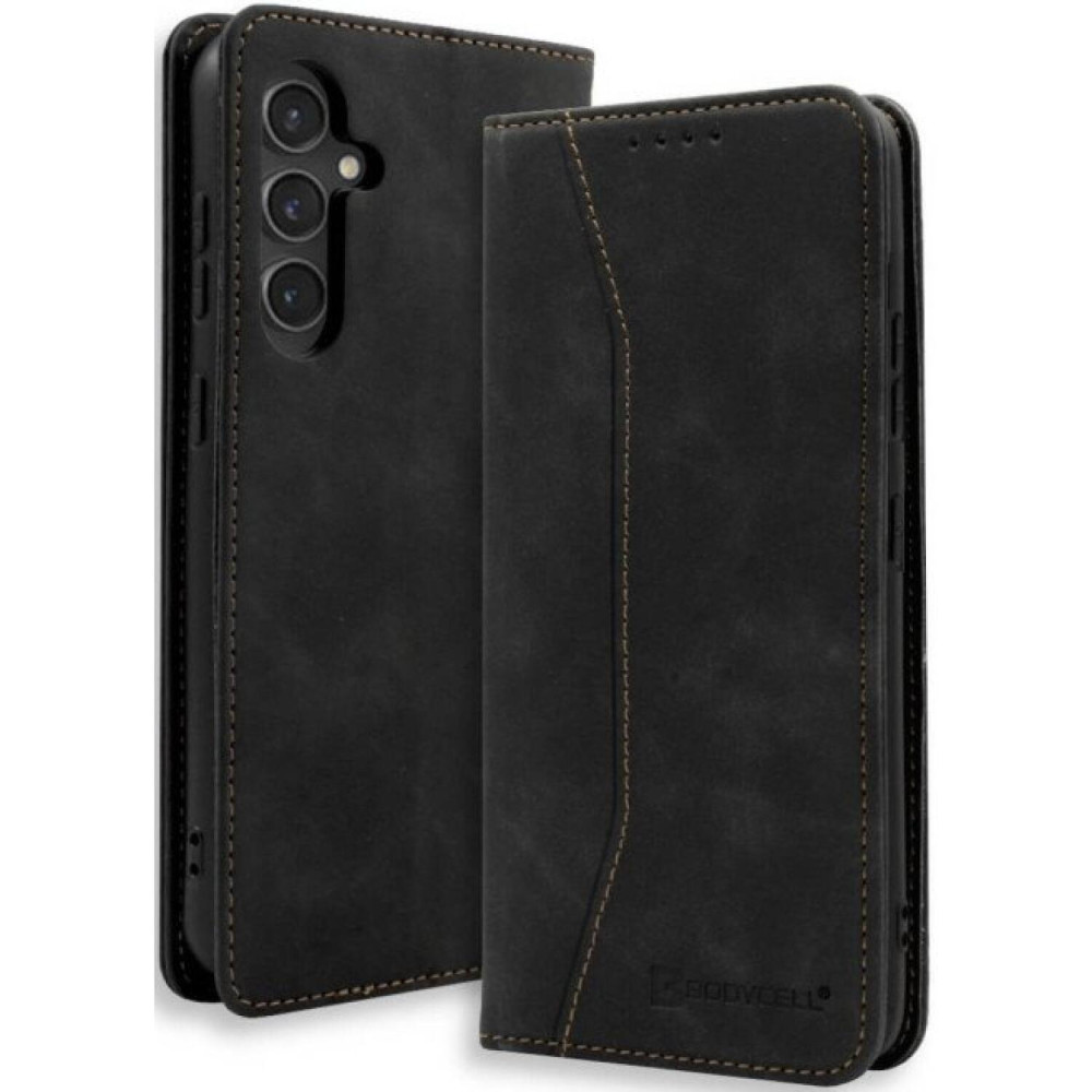 Θήκη Samsung Galaxy A57 Bodycell Book Case Πορτοφόλι - Black (5206015086045)