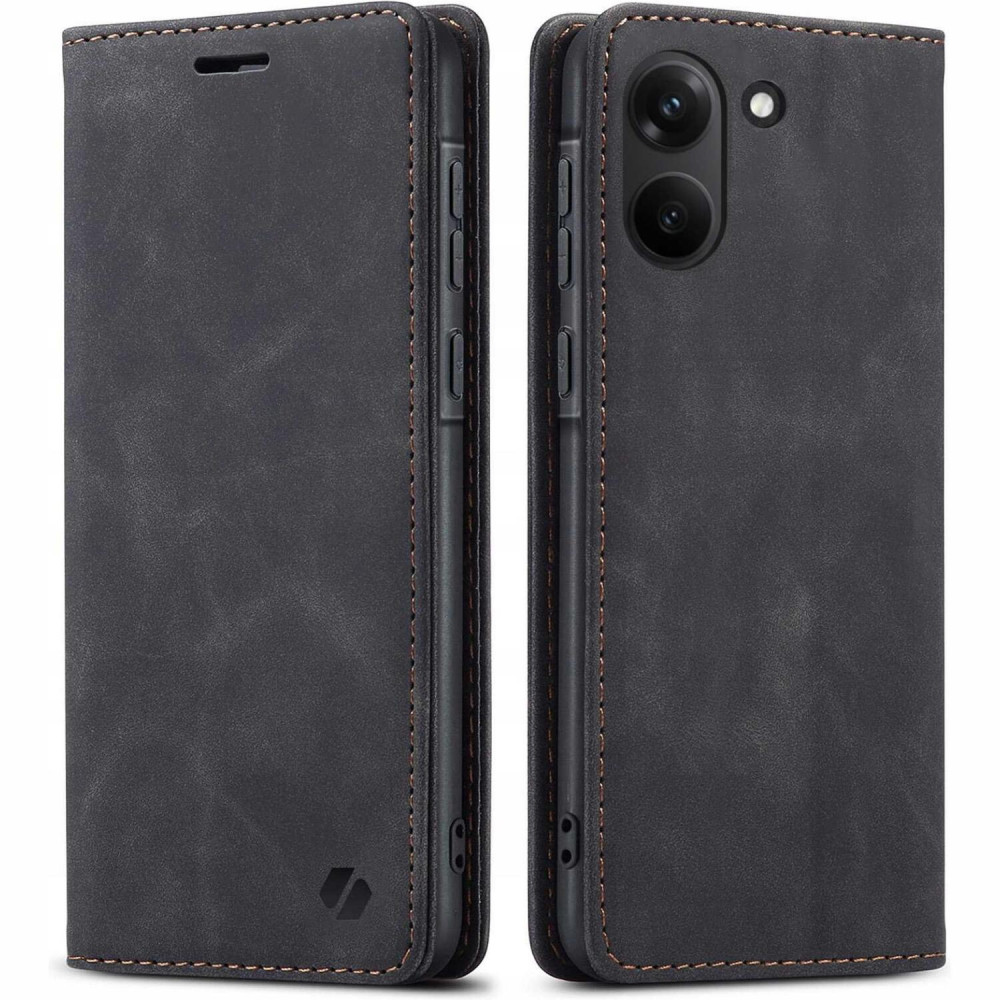 Θήκη Xiaomi Poco X8 Pro Spacecase Wallet Πορτοφόλι - Black (5905719140243)