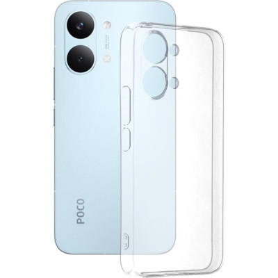 Θήκη Xiaomi Poco X8 Pro Max Techsuit Clear Silicone Διάφανη Σιλικόνης - Transparent (5949419360969)