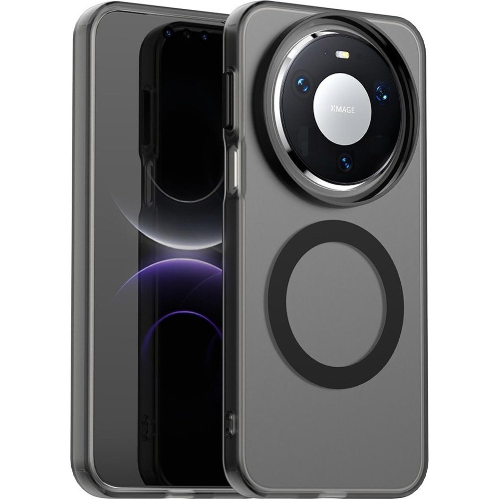 Θήκη Huawei Mate 80 Pro Techsuit CandyCase Σκληρή Ημιδιάφανη με MagSafe - Black (5949419361560)