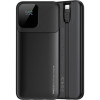 PowerBank Recci RPB-P67 με Πιστοποίηση CCC / CE & Θύρες 1 x Type-C / 2 x USB-A & Ενσωματωμένα Καλώδια 1 x Type-C / 1 x Lightning 22.5W 10.000mAh - Black (6955482534694)