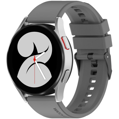 Techsuit Watchband W026 - Λουράκι Σιλικόνης (22mm) - Huawei Watch GT 2 46mm / GT 2 Pro / GT 3 Pro 46mm / Ultimate / Xiaomi Watch S1 - Gray (5949419079434)