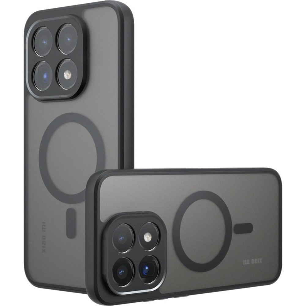 Θήκη Xiaomi 17 Techsuit PureFrost Σκληρή Ημιδιάφανη με MagSafe - Frosted Black (5949419361461)
