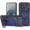 Θήκη Motorola Moto G77 / G67 Techsuit CamGuard Pro με Κάλυμμα για την Κάμερα & Μεταλλικό KickStand - Blue (5949419361256)
