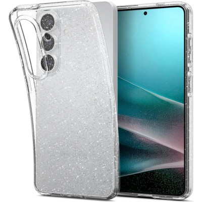 Θήκη Samsung Galaxy S26 Spigen Liquid Crystal Glitter Ανθεκτική Σιλικόνης - Crystal Quartz (ACS10729)