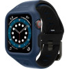 Spigen Liquid Air Pro Θήκη Σιλικόνης Apple Watch SE/6/5/4 (44mm) - Blue (ACS02225)