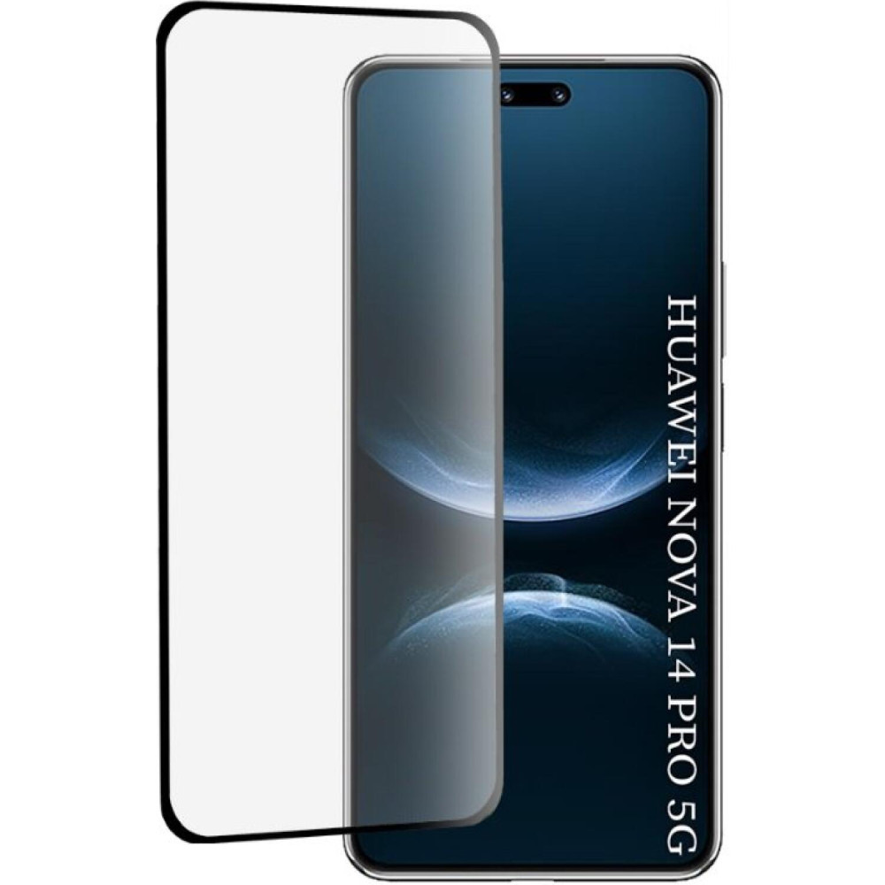 Tempered Glass Huawei Nova 14 Pro Techsuit 111D Full Glue Full Face Αντιχαρακτικό Γυαλί Προστασίας Οθόνης - Black (5949419361157)