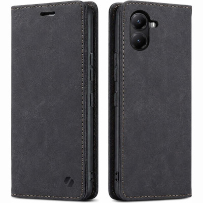 Θήκη Xiaomi Poco X7 Pro Spacecase Wallet Πορτοφόλι - Black (5905719118051)