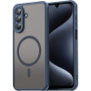 Θήκη Samsung Galaxy A17 Techsuit HaloFrost II MagSafe Σκληρή Ημιδιάφανη με MagSafe - Navy Blue (5949419296039)