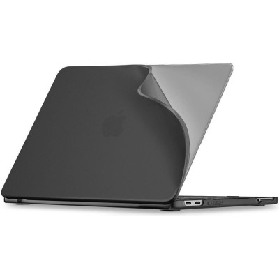 Θήκη MacBook Neo 13" 2026 Tech-Protect Softshell από Εύκαμπτο Πολυπροπυλένιο PP - Matte Black (5906302322992)