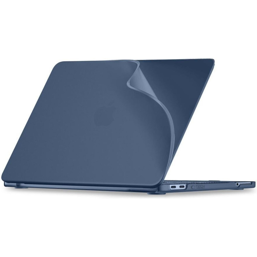 Θήκη MacBook Neo 13" 2026 Tech-Protect Softshell από Εύκαμπτο Πολυπροπυλένιο PP - Matte Indigo (5906302323166)