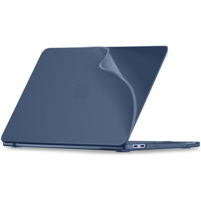 Θήκη MacBook Neo 13" 2026 Tech-Protect Softshell από Εύκαμπτο Πολυπροπυλένιο PP - Matte Indigo (5906302323166)