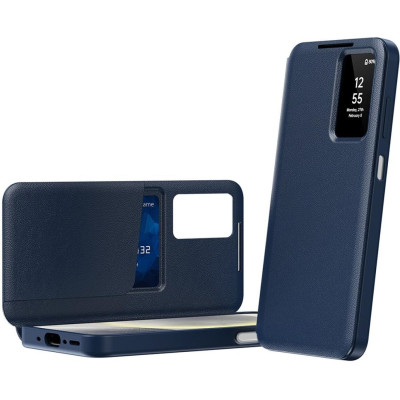 Θήκη Samsung Galaxy A17 / A26 Techsuit SmartView Series Flip με Ενεργό Πορτάκι - Blue (5949419336223)