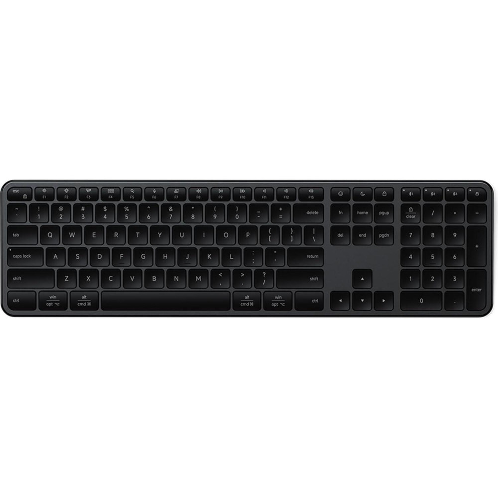 Πληκτρολόγιο Satechi Slim EX3 Wireless Keyboard Ασύρματο Bluetooth QWERTY Αγγλικό US - Space Black (ST-KEX3C-EN)
