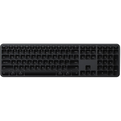Πληκτρολόγιο Satechi Slim EX3 Wireless Keyboard Ασύρματο Bluetooth QWERTY Αγγλικό US - Space Black (ST-KEX3C-EN)