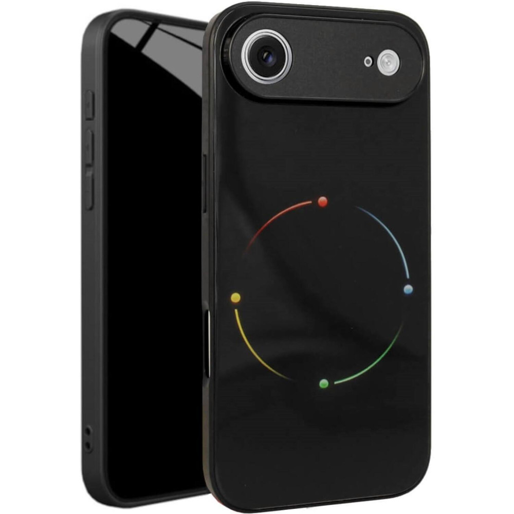Θήκη iPhone Air Bodycell Back Cover Glass Shell με Πλάτη από Tempered Glass και TPU Bumper - Black (5206015085994)